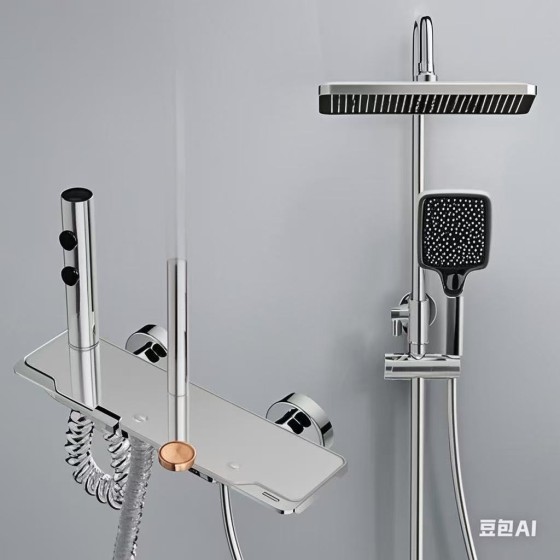 N24-NGN chrome shower set-nigeria